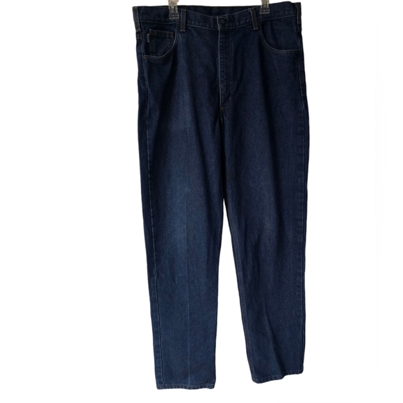 Carhartt FR Blue Jeans Size 38x36 - Picture 3 of 7